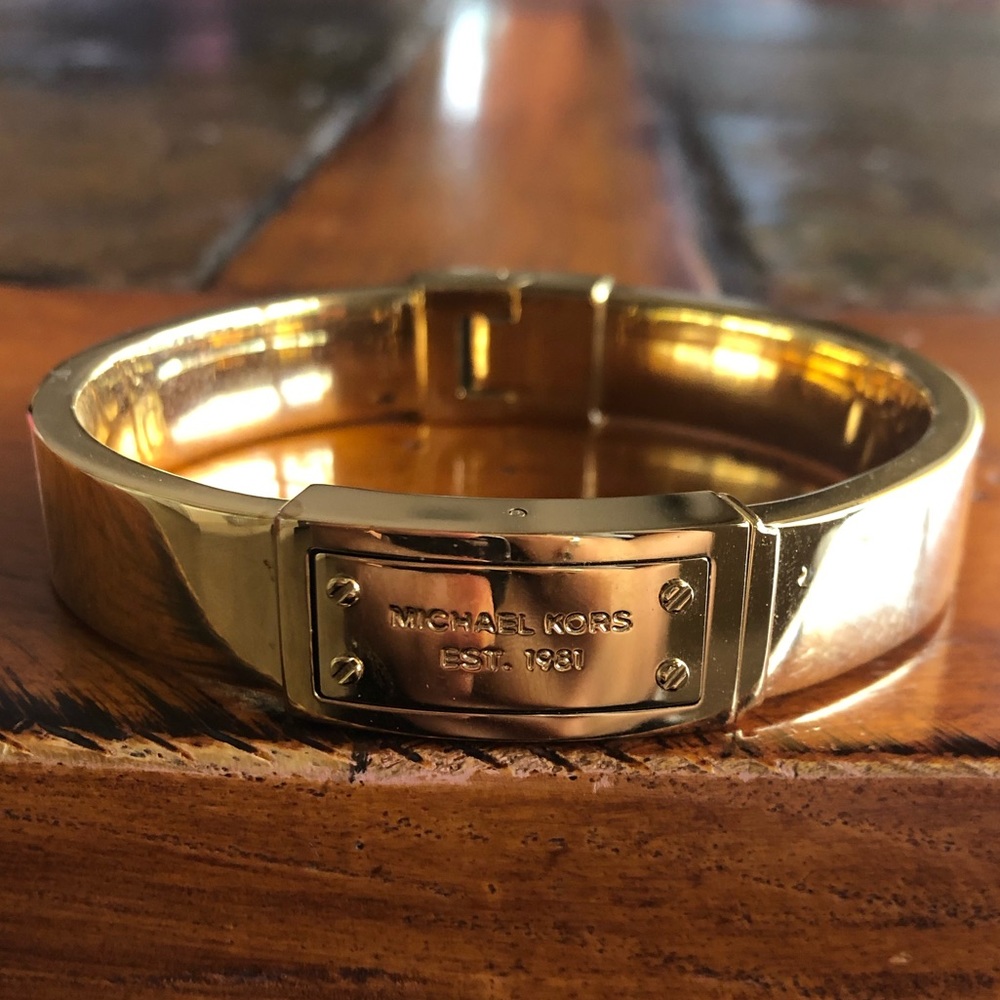 Michael Kors yellow gold bracelet